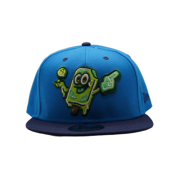 Beloit Sky Carp New Era 9Fifty COPA Lime Las Paletas Hat