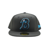 Beloit Sky Carp 59Fifty B New Era Fitted Hat