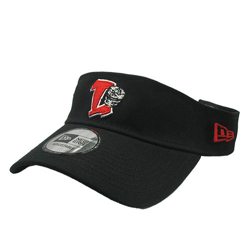 Lansing Lugnuts New Era Black Visor