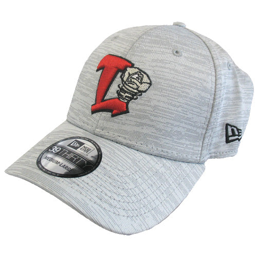 Lansing Lugnuts New Era 3930 Speed Gray Tech Cap