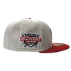Lansing Lugnuts New Era 2024 Official 5950 Stars and Stripes Fitted Hat