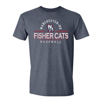 New Hampshire Fisher Cats NH Label Tee