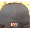 Somerset Patriots New Era 59FIFTY Authentic On Field Road Navy Gray Fitted Cap