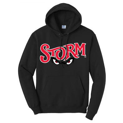 Lake Elsinore Storm Youth New Wordmark Hoodie - Black