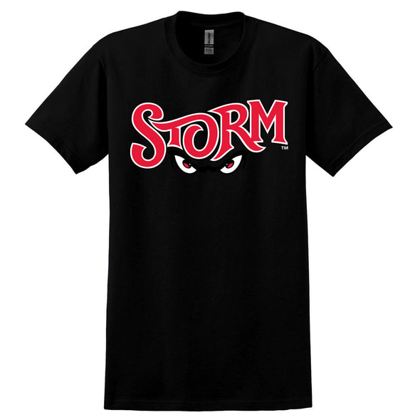 Lake Elsinore Storm Youth New Wordmark Tee - Black