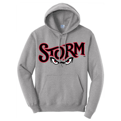 Lake Elsinore Storm New Wordmark Hoodie - Grey