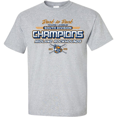 Midland RockHounds Texas League South Division Champions Tee