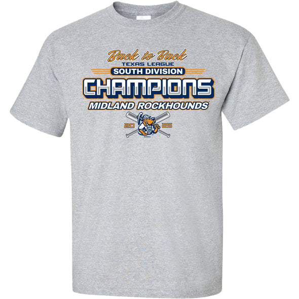 Midland RockHounds Texas League South Division Champions Tee