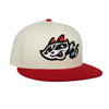 59-50 Cream W/Red Home Cap