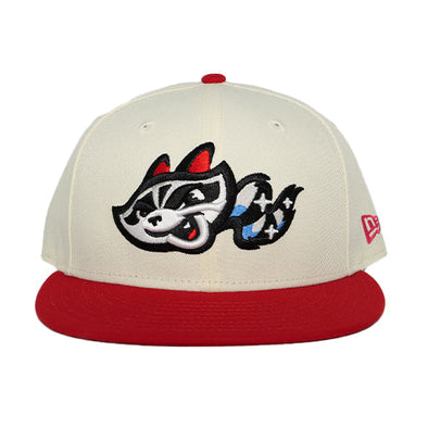 59-50 Cream W/Red Home Cap