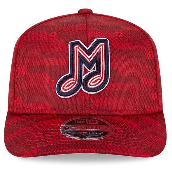 Memphis Redbirds New Era 9Seventy Clubhouse Stretch-Snap Cap