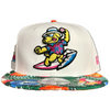 Clearwater BeachDogs New Era Floral 9FIFTY Snapback