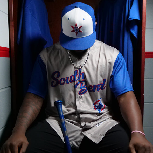 South Bend Cubs Men's Authentic On Field Road Jersey