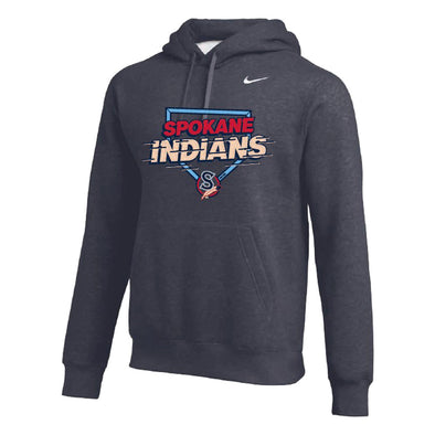 Spokane Indians Nike Anthracite Hooded Sweatshirt