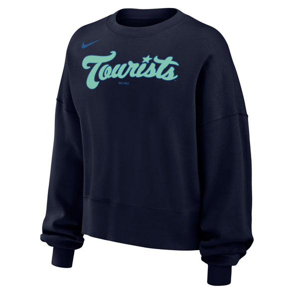 The Asheville Tourists Phoenix Fleece Crew