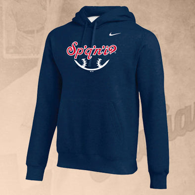 Spokane Indians Nike Navy Salish Club Hoodie