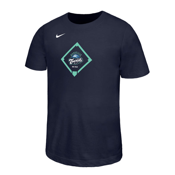 The Asheville Tourists Nike Youth Dri-Fit