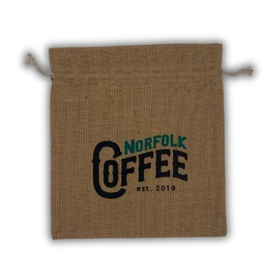 Norfolk Tides Coffee Burlap Sack