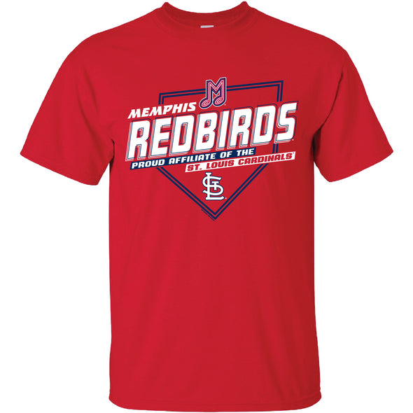 Memphis Redbirds Red Nutrients Affiliate Tee