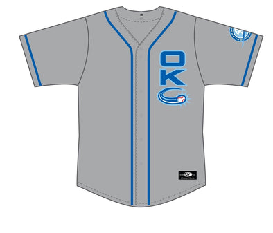 OKC Comets Road Jersey Sublimated Replica