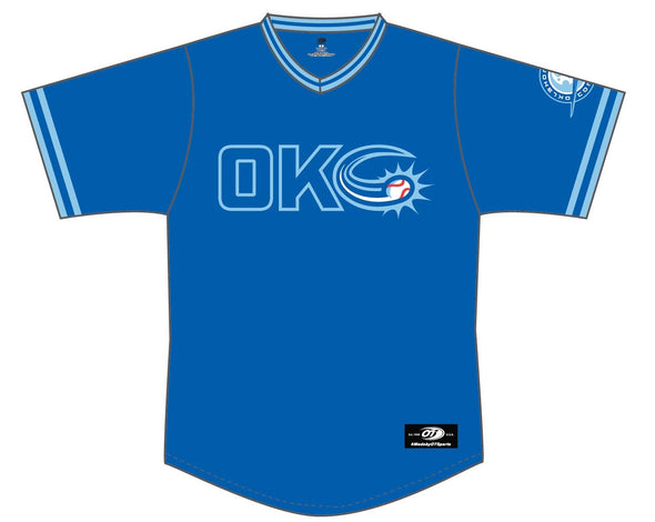 OKC Comets Youth Alt. Jersey Sublimated Replica