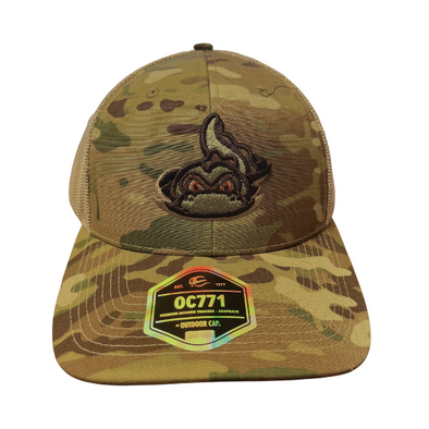 Camo Mesh Trucker