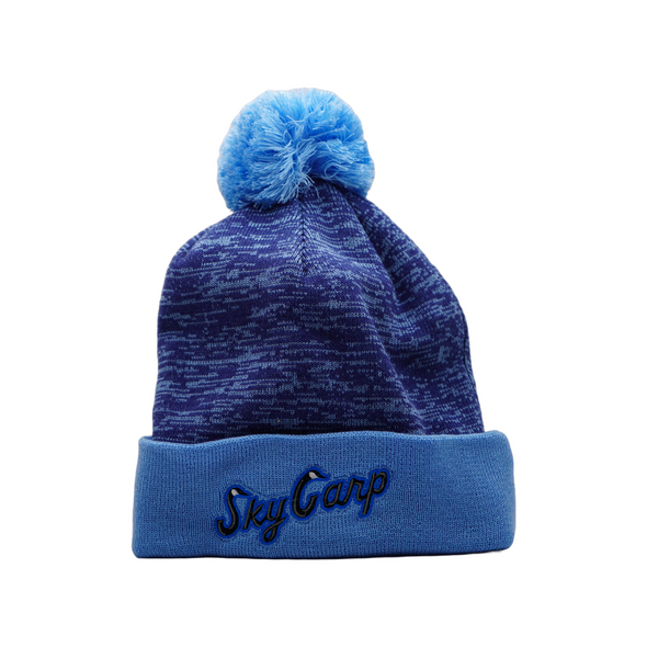 Beloit Sky Carp OC Script Powder Blue Winter Hat