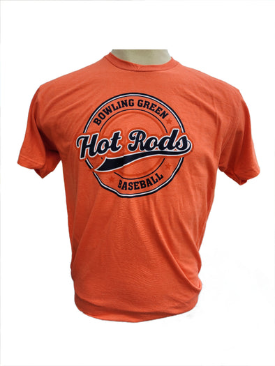 Hot Rods Orange Circle T-Shirt