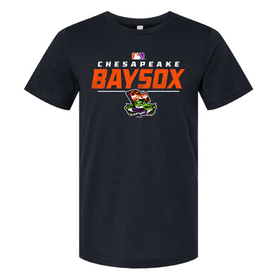 Chesapeake Baysox ADULT Spooky BLACK