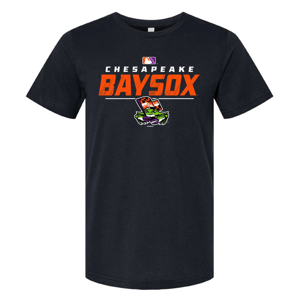 Chesapeake Baysox ADULT Spooky BLACK