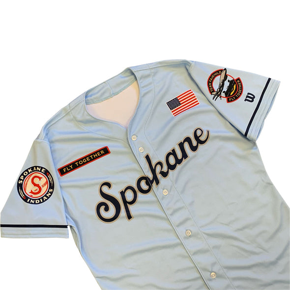 Spokane Indians Adult Replica Operation Fly Together Jersey