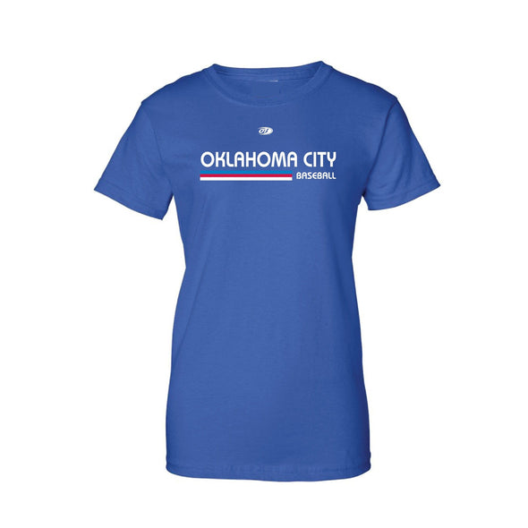 OKC Baseball Club Women's 50/50 Tee