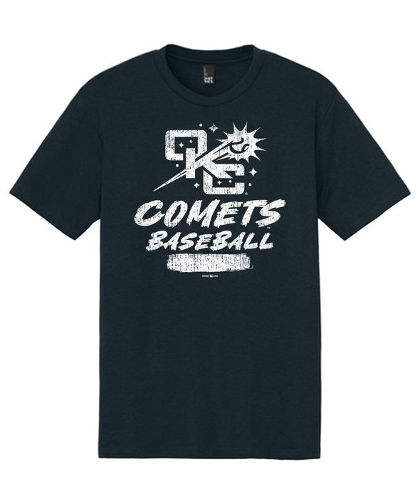 OKC Comets Navy Home Chalk Tee