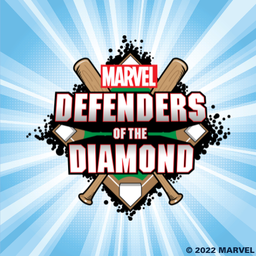 Tampa Tarpons Marvel’s Defenders of the Diamond Acrylic Key Ring