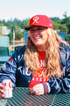Tacoma Rainiers Official League Navy Satin Jacket