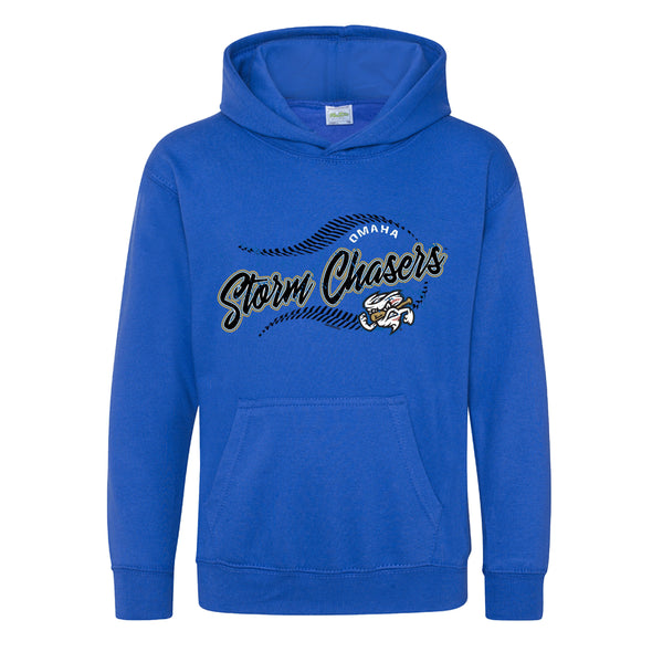 Omaha Storm Chasers Youth Bimm Ridder Royal Hotshot Hoodie