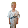 Beloit Sky Carp Youth Home White Replica Jersey