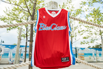 Jersey Shore BlueClaws Official League BlueClaws Basketball Jersey