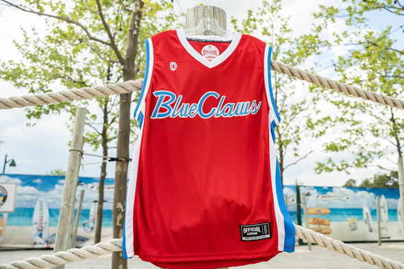 Jersey Shore BlueClaws Official League BlueClaws Basketball Jersey