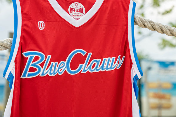 Jersey Shore BlueClaws Official League BlueClaws Basketball Jersey