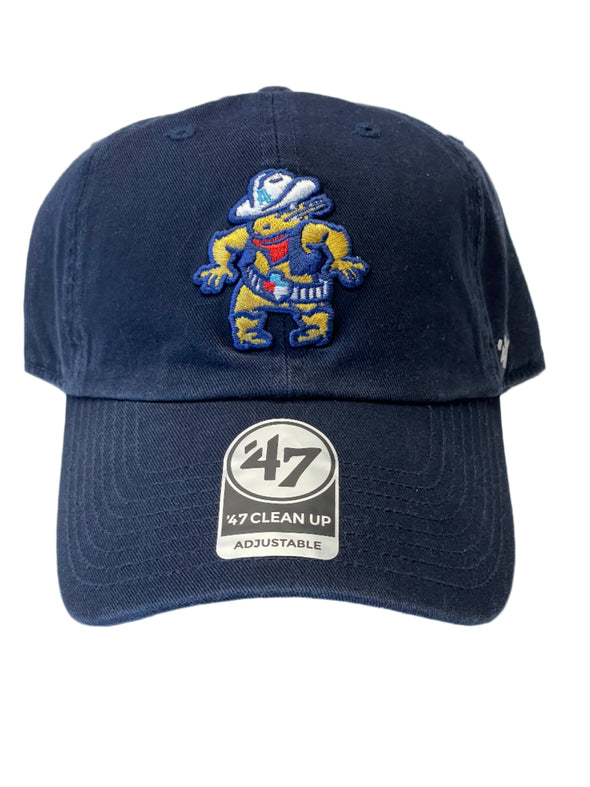 Amarillo Sdo Poodles '47 Navy Draw CLEAN UP Cap
