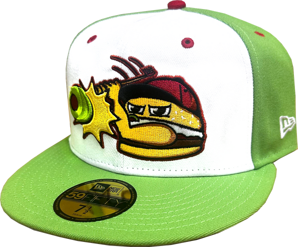 Lansing Olive Burgers Official 5950 New Era Fitted Cap