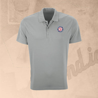 Spokane Indians Grey Logo Polo