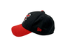 Reading Fightin Phils Black F-Fist Cap with Heather Red Brim Hat