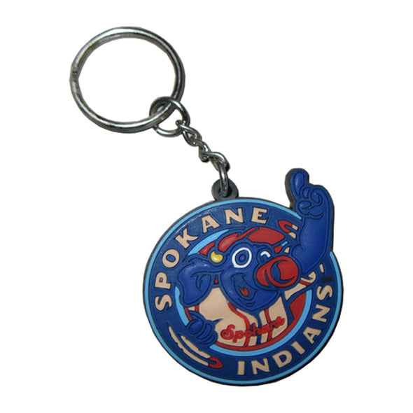 Spokane Indians Otto Key Chain - Rubber