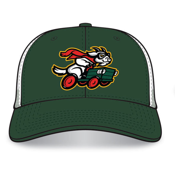 Hickory Crawdads Outdoor Cap Hickory Goat-Karts Outfielder Adjustable Cap