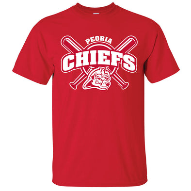 Adult Peoria Chiefs Bestie T-Shirt