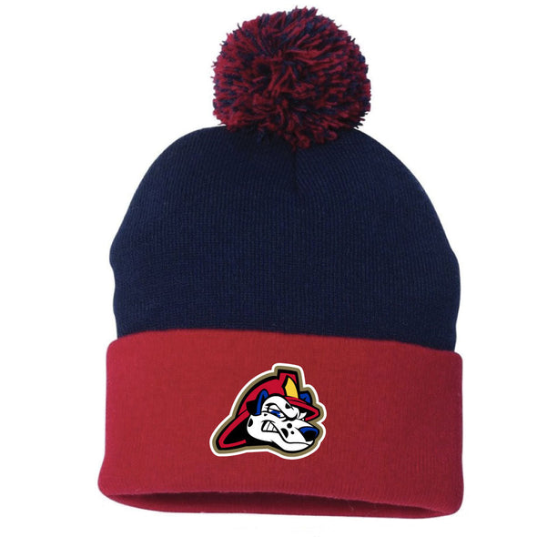 Peoria Chiefs Navy/Red Knit Beanie