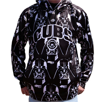 South Bend Cubs Limited Edition Star Wars Darth Vader Hooded Sweatshirt