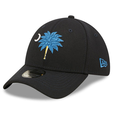 Myrtle Beach Pelicans New Era Navy 39Thirty Palmetto State Stretch Fit Cap